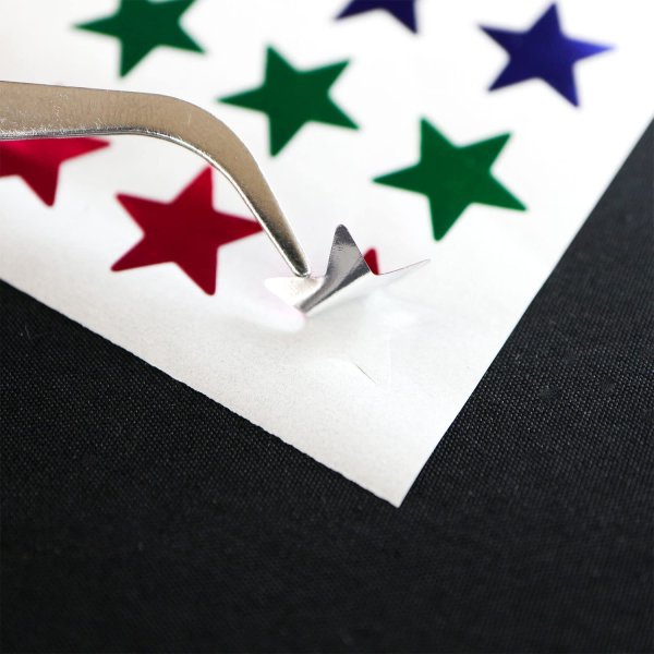 画像6: 【ごほうびシール】星 ミックス ホイル 大容量 〔1シート54〕×10シート入り きらきらぷんぷん丸 YS-006 (6)