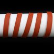 画像5: スエード紐 オレンジ 革ひも アクセサリー パーツ ブレスレット ネックレス ハンドメイド 【長さ98cm×幅10mm】 きらきらぷんぷん丸 SED-011 (5)