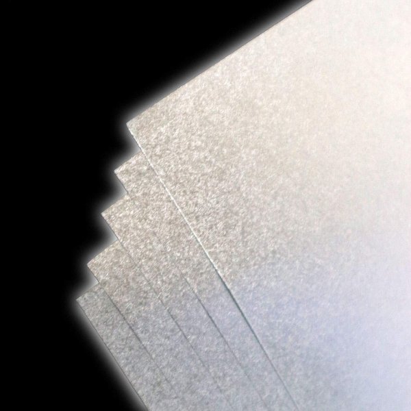 画像3: フリーカットシール 銀色 A4サイズ【5枚入】カッティング用シート ラベル ステッカー 和風のシルバー DIY コンサート うちわ文字 クラフト 工作【国産】 (3)