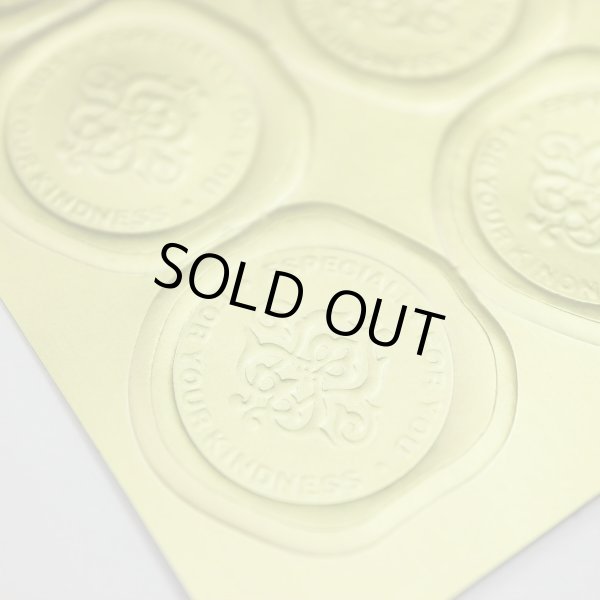 画像5: シーリングスタンプ風シール【ESPECIALLY FOR YOU】シール 金 ゴールド 英語 英字 ギフトシール【10シート 80枚入り】x〔1セット〕きらきらぷんぷん丸 SLAL-001 (5)