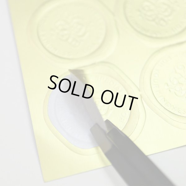 画像6: シーリングスタンプ風シール【ESPECIALLY FOR YOU】シール 金 ゴールド 英語 英字 ギフトシール【10シート 80枚入り】x〔1セット〕きらきらぷんぷん丸 SLAL-001 (6)