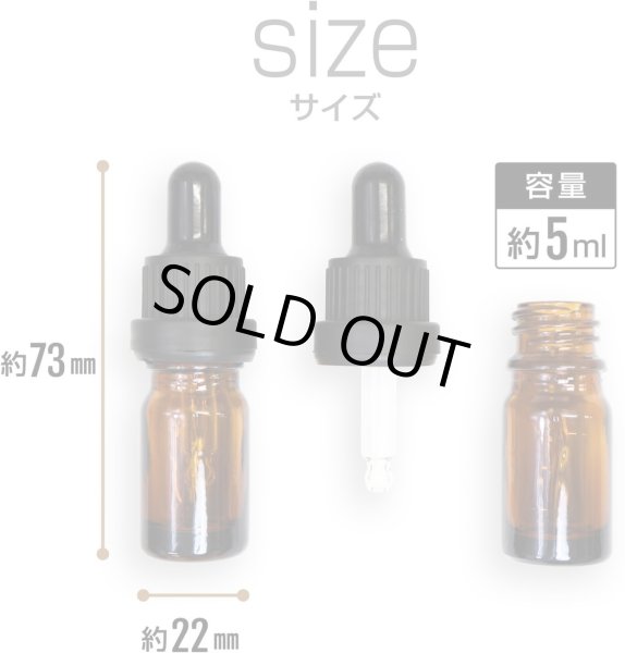 画像3: スポイト付き茶色小瓶【5ml】茶色 ガラス 瓶 スポイト ガラス瓶【3本入り】きらきらぷんぷん丸 SPIT-001 (3)
