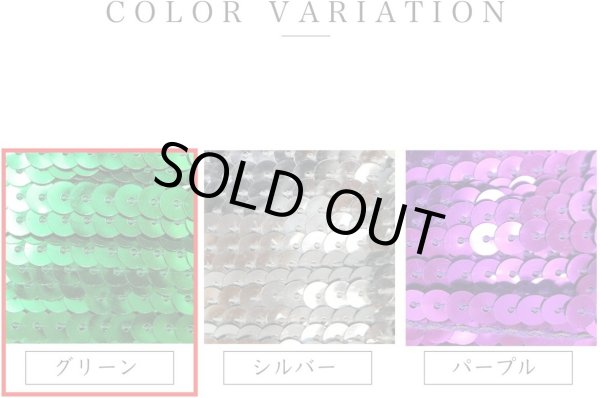 画像7: スパンコールブレード 【グリーン】 緑 幅約0.5cmx約5m スパンコールテープ スパンコールトリム 手芸 きらきらぷんぷん丸 SPN-012 (7)