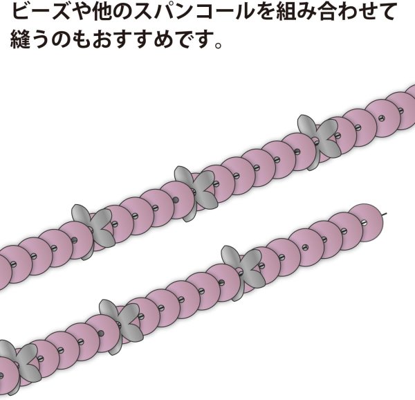 画像4: スパンコールブレード ホログラム ピーコックブルー 青 幅約0.6cmx約3m スパンコールテープ スパンコールトリム 手芸 きらきらぷんぷん丸 SRBN-003 (4)