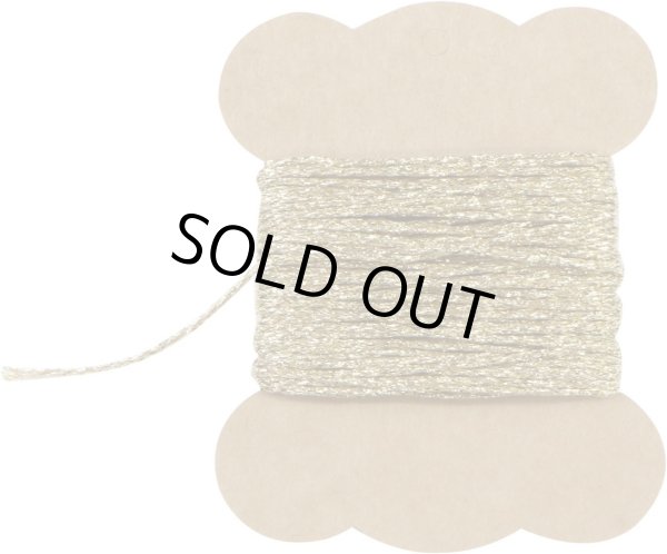 画像1: ラッピング 紐 1.5mmx10m 【ゴールド】 金 細い ポリエステル ロープ 手芸 ひも ギフト 包装 光沢 メタリック アクセサリー 手作り きらきらぷんぷん丸 SRBN-013 (1)