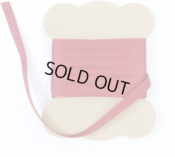 画像1: グログランリボン 【ワインレッド】 赤 両面 幅6mmx5m リブ状 立体感 凹凸 テープ ギフト ラッピング 手芸 包装 ポリエステル きらきらぷんぷん丸 SRBN-023 (1)