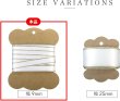 画像5: サテンリボン 【ホワイト】 白 金 両面 幅25mmx3m エッジ装飾 ゴールド フチ テープ ギフト ラッピング 手芸 包装 ポリエステル きらきらぷんぷん丸 SRBN-025 (5)