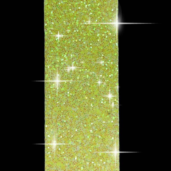 画像4: 【グリッターテープ】キラキラ デコレーションシール マスキングテープ 黄色 イエロー 1巻 幅約15mm×長さ約5m きらきらぷんぷん丸 GT-006 (4)