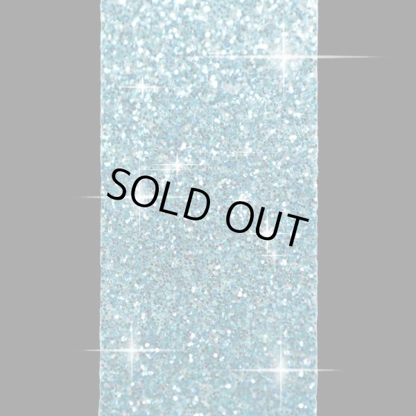 画像4: 【グリッターテープ】キラキラ デコレーションシール マスキングテープ ライトブルー 1巻 幅約15mm×長さ約5m きらきらぷんぷん丸 GT-008 (4)