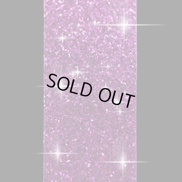 画像4: 【グリッターテープ】キラキラ デコレーションシール マスキングテープ 紫 パープル 1巻 幅約15mm×長さ約5m きらきらぷんぷん丸 GT-010 (4)