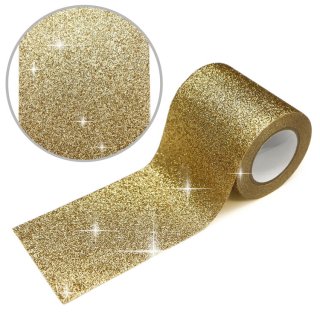 グリッターフレークビニールテープwith自己粘着、Glitterチップ