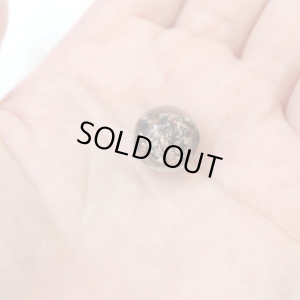 画像7: とんぼ玉 【ブラック】 ガラスビーズ 蓄光 丸型 球体 ラウンドビーズ 穴あり アクセサリーパーツ ハンドメイド 8個入り 【14mm】 きらきらぷんぷん丸 TBD-003 (7)