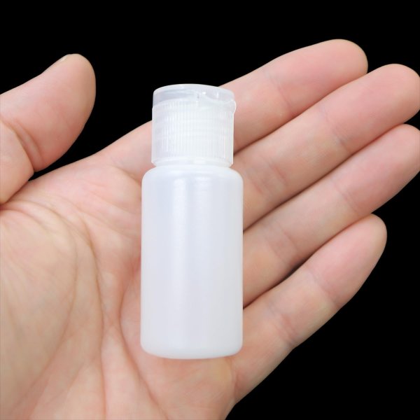画像7: トラベルボトル 小分け ミニ プラスチック 20ml 5本セット キャップ透明色 半透明 液体 化粧品 保存 詰め替え 旅行 出張 お出かけ きらきらぷんぷん丸 TMB-002 (7)
