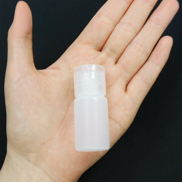 画像6: トラベル ミニ ボトル プラスチック 10ml キャップ 透明色 5本セット 半透明 液体 化粧品 保存 詰め替え 小分け 旅行 出張 お出かけ きらきらぷんぷん丸 TMB-005 (6)