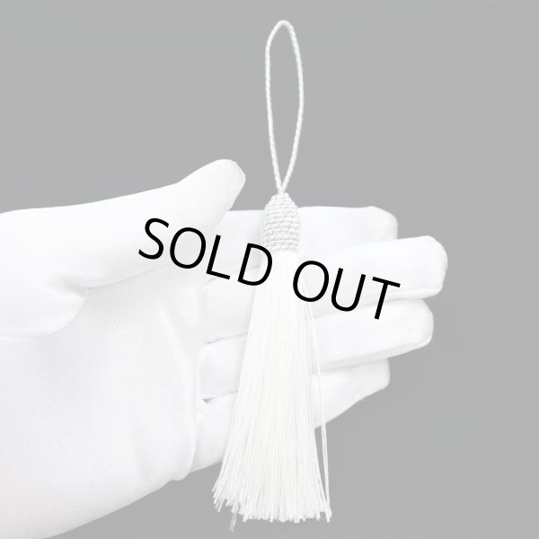 画像4: タッセル ホワイト（白） 10本セット 手芸 装飾 ハンドメイド アクセサリー ストラップ フリンジ きらきらぷんぷん丸 TSL-003 (4)