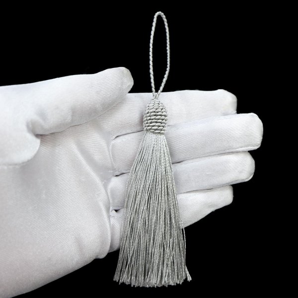 画像4: タッセル シルバー(銀) 10本セット 手芸 装飾 ハンドメイド アクセサリー ストラップ フリンジ きらきらぷんぷん丸 TSL-006 (4)