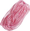 画像1: サテンコード ポリエステル 紐 中国結び【ピンク】桃色 ロープ ツヤあり 光沢 飾り チャイナ 手芸 裁縫 ハンドメイド きらきらぷんぷん丸 WS-007 (1)