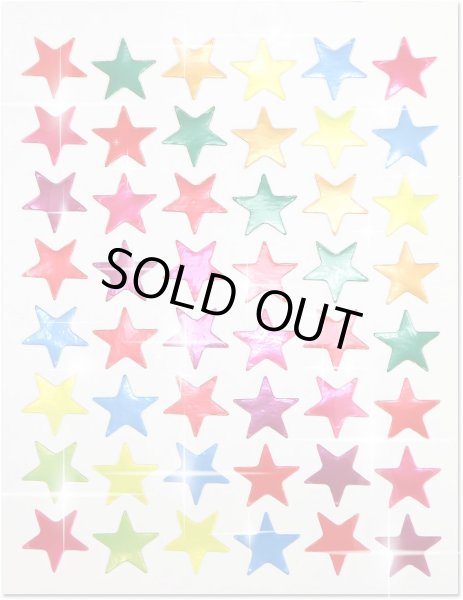 画像1: ごほうびシール 星 ミックス 〔1シート48〕×10シート入り シールサイズ 14×14mm きらきらぷんぷん丸 YS-022 (1)