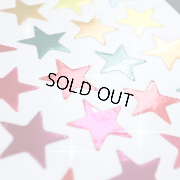 画像5: ごほうびシール 星 ミックス 〔1シート48〕×10シート入り シールサイズ 14×14mm きらきらぷんぷん丸 YS-022 (5)