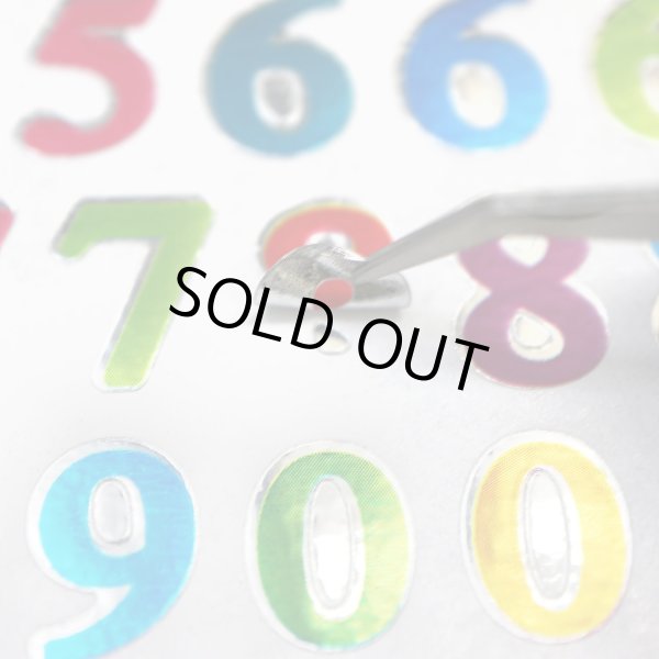 画像6: 数字シール ミックス カラフル ナンバー 1シート66枚×10シート入りx〔1セット〕 きらきらぷんぷん丸 YS-033 (6)