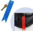 画像5: 反射 キーホルダー 5個セット 【リボン】 3x15cm タグ リフレクター 反射板 ストラップ 夜間 光る 大きい カラフル 蛍光 安全 きらきらぷんぷん丸 ZK-004 (5)