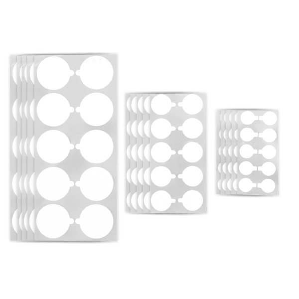 画像1: 滑り止めシール 150枚入り 透明 両面 粘着シール 固定 アクリル製 テープ ポスター 大容量 フィギュア パッド ジェル きらきらぷんぷん丸 ZK-014 (1)